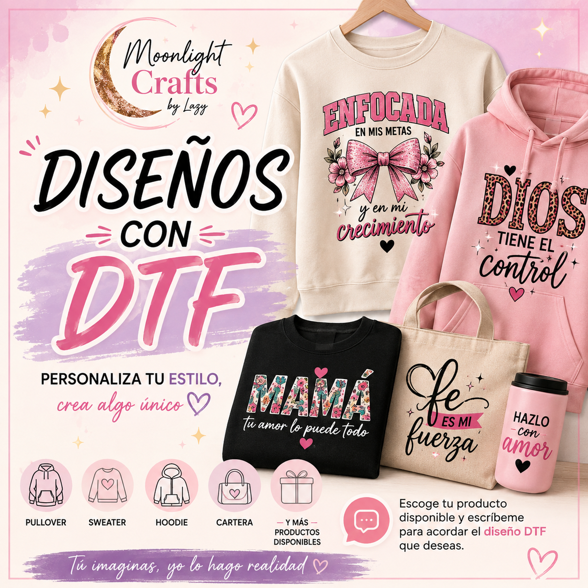 DISEÑOS CON DTF