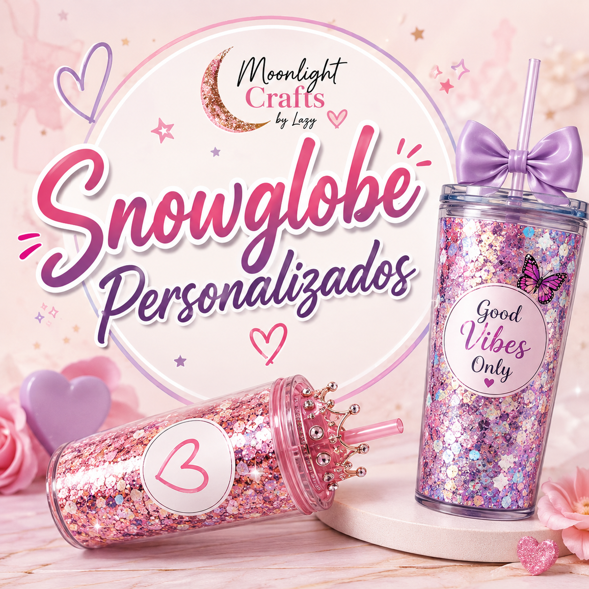 SNOW GLOBE TUMBLER