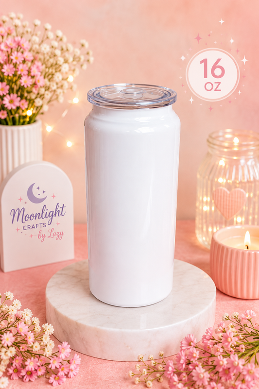 TUMBLER TIPO LATA DE CERVEZA (16oz)